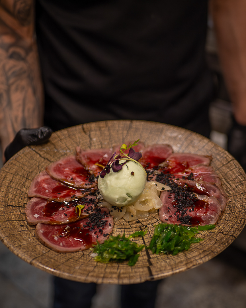 Anyway Wine Bar — signature plating
